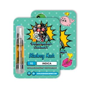 Deadhead Chemist THC Vape Cartridge 1G | Blueberry Kush Indica