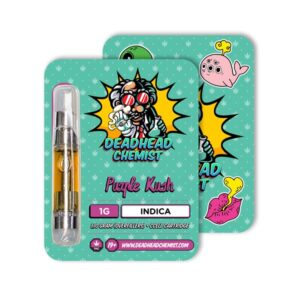 Deadhead Chemist THC Vape Cartridge 1G | Purple Kush Indica