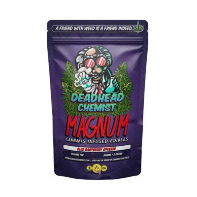 1000MG THC Magnum Blue Raspberry Sphere